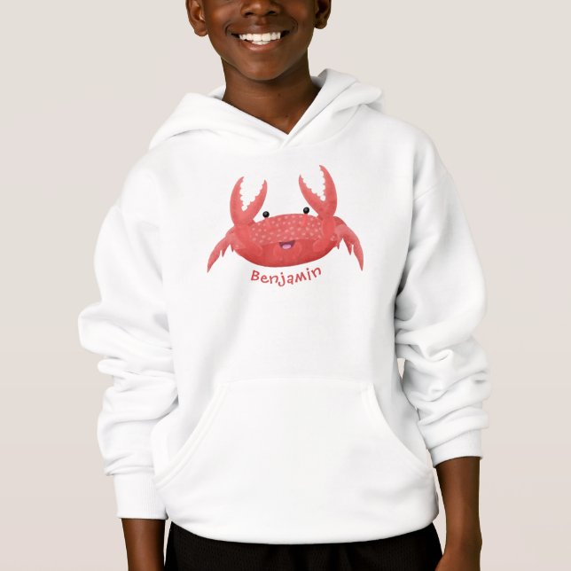 Niedliche Abbildung des Cartoon Hoodie (Vorderseite)