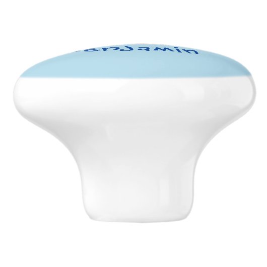 Niedliche Abbildung des Cartoon Keramikknauf (Seitenansicht)