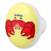 Niedliche Abbildung des Cartoon Keramikknauf (Rechts)