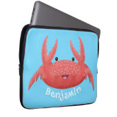 Niedliche Abbildung des Cartoon Laptopschutzhülle (Vorne Rechts)