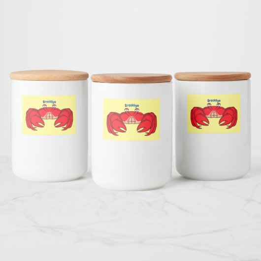 Niedliche Abbildung des Cartoon Lebensmitteletikett (Flaschen)