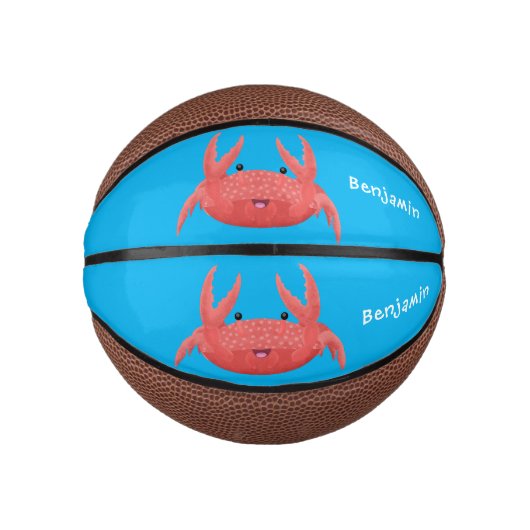 Niedliche Abbildung des Cartoon Mini Basketball (Vorderseite)