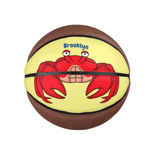 Niedliche Abbildung des Cartoon Mini Basketball (Vorderseite)