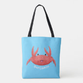 Niedliche Abbildung des Cartoon Tasche (Rückseite)