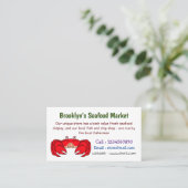 Niedliche Abbildung des Cartoon Visitenkarte (Stehend Vorderseite)