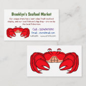 Niedliche Abbildung des Cartoon Visitenkarte (Vorne/Hinten)