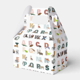 Niedliche ABC-Tiere Geschenkschachtel