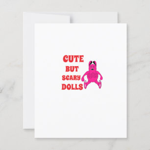 Niedliche, aber beängstigende Puppen