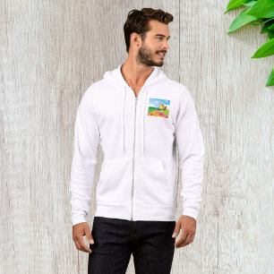 Niedliche, aber graue Monsterbiene in einer Blume Hoodie