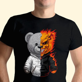 Niedliche, aber gruselig Spuk Teddy Bar Halloween T-Shirt