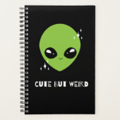 Niedliche, aber seltsame Alien Planer (Vorderseite)