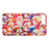 Niedliche abstrakte Blätter Case-Mate iPhone Hülle (Rückseite (Horizontal))