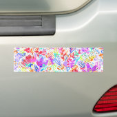 Niedliche abstrakte Blume Autoaufkleber (Auf Auto)