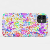 Niedliche abstrakte Blume Case-Mate iPhone Hülle (Rückseite (Horizontal))