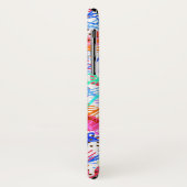 Niedliche abstrakte Blume Case-Mate iPhone Hülle (Hinten/Links)