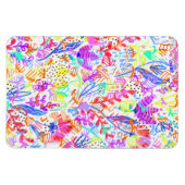 Niedliche abstrakte Blume Magnet (Horizontal)