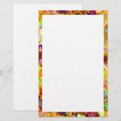 Niedliche abstrakte Farbe Briefpapier (Vorne/Hinten)