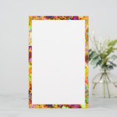 Niedliche abstrakte Farbe Briefpapier (Stehend Vorderseite)
