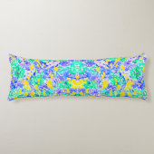 Niedliche abstrakte Frühlingsblumen Seitenschläferkissen (Vorderseite)