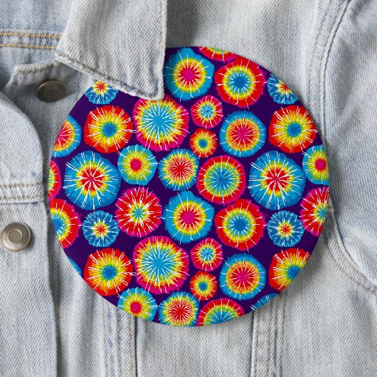 Niedliche abstrakte Gewebemuster Button (Beispiel)