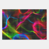 Niedliche abstrakte Linien Geschenkpapier Set (Vorderseite)