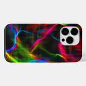 Niedliche abstrakte Linien iPhone Hülle (Rückseite (Horizontal))