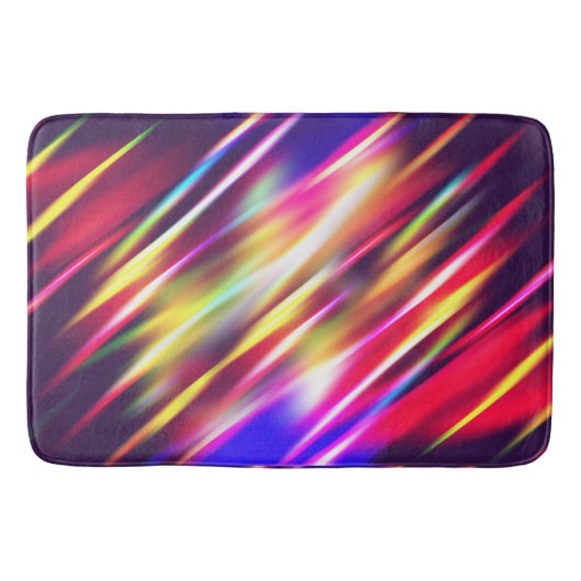 Niedliche abstrakte Linien werfen Kissen iPhone w Badematte (Vorderseite)