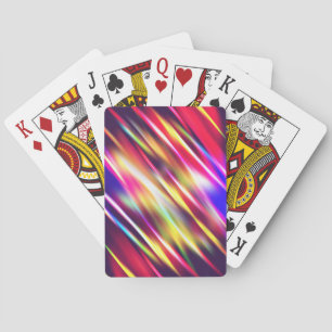 Niedliche abstrakte Linien werfen Kissen iPhone w Spielkarten