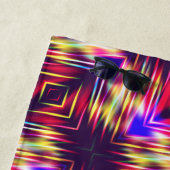 Niedliche abstrakte Linien werfen Kissen iPhone w Strandtuch (Beispiel)