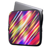 Niedliche abstrakte Linien werfen Kissen Laptopschutzhülle (Vorderseite Links)
