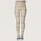 Niedliche abstrakte Linienführung Leggings (Vorderseite)