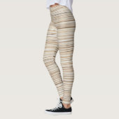 Niedliche abstrakte Linienführung Leggings (Links)