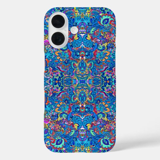 Niedliche abstrakte Malerei Blume Case-Mate iPhone Hülle (Rückseite)
