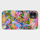 Niedliche abstrakte Paisley-Blume Case-Mate iPhone Hülle (Rückseite (Horizontal))