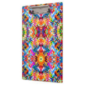 Niedliche abstrakte Quadrate Notebook-Notebook-Not Klemmbrett (Links)