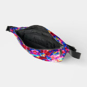 Niedliche abstrakte Schmucktextur Bauchtasche (Offen)