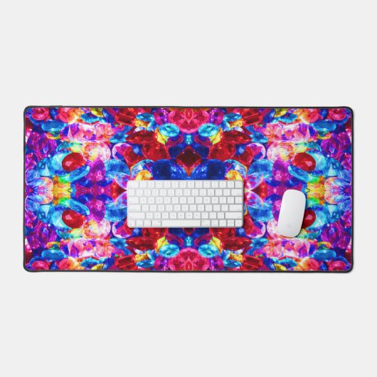 Niedliche abstrakte Schmucktextur Schreibtischunterlage (Tastatur & Maus)