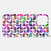 Niedliche abstrakte sechziger Muster Case-Mate iPhone Hülle (Rückseite (Horizontal))