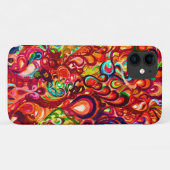 Niedliche abstrakte Swirbelfarbe Case-Mate iPhone Hülle (Rückseite (Horizontal))