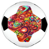 Niedliche abstrakte Swirl-Farbe Case-Mate iPhon Fußball (Gedreht)