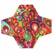 Niedliche abstrakte Swirl-Farbe Case-Mate iPhon Fußball (Flach)