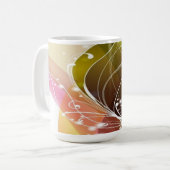 Niedliche Abstrakte Tasse (Vorderseite Links)