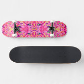 Niedliche abstrakte Wirbel malen Skateboard (Horizontal)