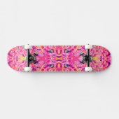 Niedliche abstrakte Wirbel malen Skateboard (Horizontal)