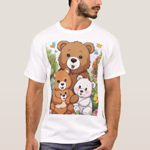 Niedliche, abtrünnige Bären T-Shirt