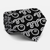 Niedliche Achterhalsbinde für Poolspieler Krawatte (Gerollt)