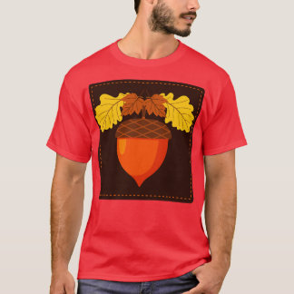 Niedliche Acorn-Briefmarke T-Shirt