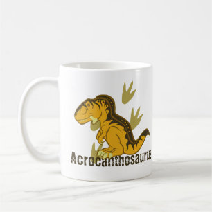 Niedliche Acrocanthosaurus Kaffeetasse