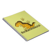 Niedliche Acrocanthosaurus Notizblock (Rechte Seite)