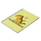 Niedliche Acrocanthosaurus Notizblock (Linke Seite)